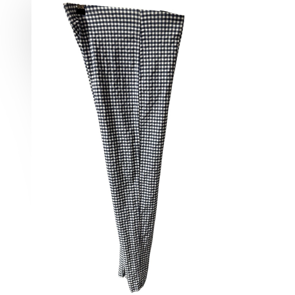 Shinestar Blue and White Dress Pants Checkered Pattern